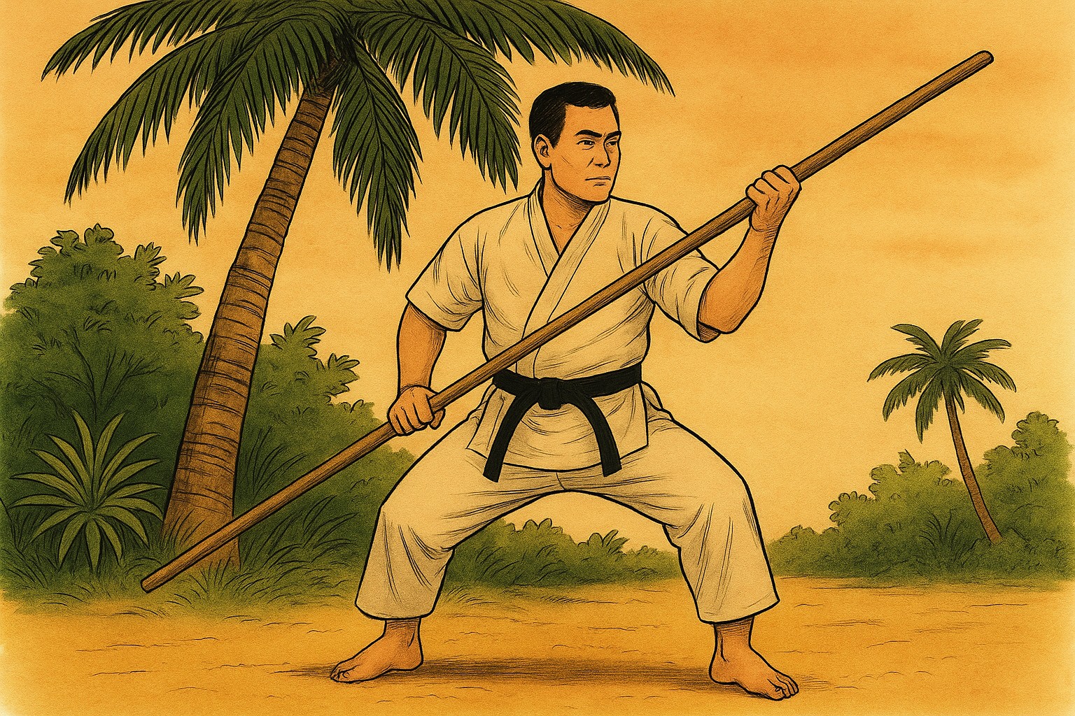 Die vier bedeutenden Kobudo-Schulen Okinawas