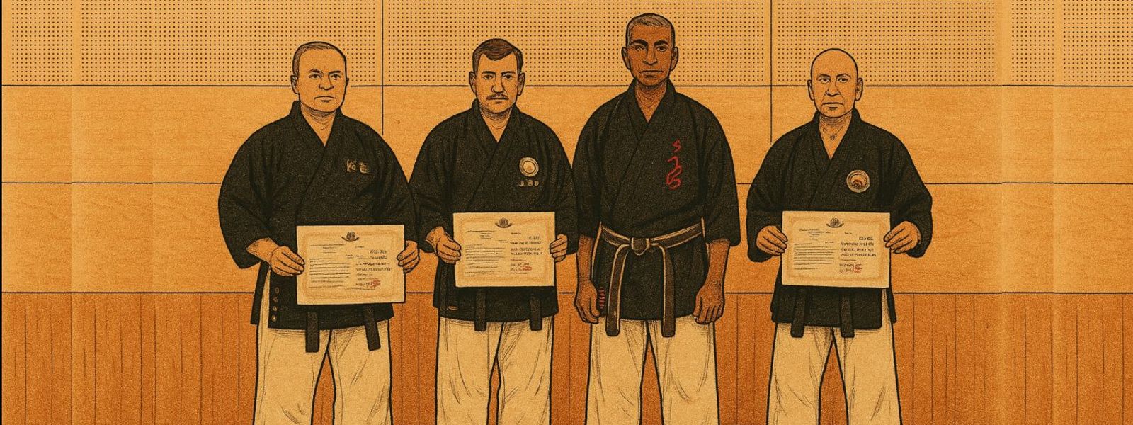 Zentrale Kyu-/ DAN Prüfungen für Karate und Kobudo