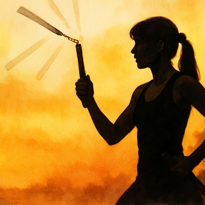 Nunchaku-Jutsu im Matayoshi Kobudo
