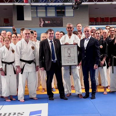 10. DAN für Sensei Jamal Measara