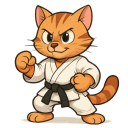 Karate Cat